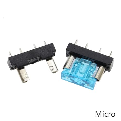 10PCS Car Fuse Holder PCB Board Standard Mini Micro Small Blade Auto Automotive Boat 32V For PCB Board Safety Clip Insertion Typ(Micro,7.5A) von DPRPQXCXY