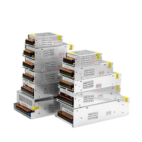 5V 12V 24V Switch LED Power Supply Transformer for WS2812B SK6812 1A 2A 3A 5A 6.5A 8.5A 10A 12.5A 16.5A 20A 25A 30A 40A 50A 60A(8A,12V) von DPRPQXCXY