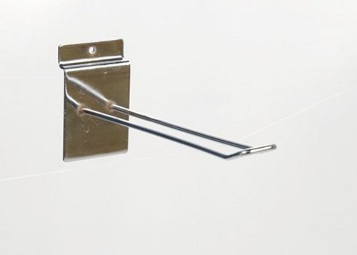 DPS Shopfitting Lamellenwand Paneele Haken doppelt 20cm (10 Stück) von DPS Shopfitting