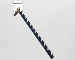 DPS Shopfitting Schrägarm 16 Kerben für Lamellenwand von DPS Shopfitting