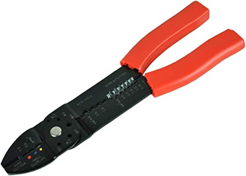 Crimpzange, Crimpwerkzeug 5-in-1 Multifunktions-Crimpzange for Crimpen nicht isolierter Anschlussklemmen, Crimper, Kabelschneider, Abisolierzange, Handwerkzeug, Drahtschneider, Crimpzange Crimpzange, Crimpwerkzeug 5-in-1 Multifunktions-Crimpzange for Crimpen nicht isolierter Anschlussklemmen, Crimper, Kabelschneider, Abisolierzange, Handwerkzeug, Drahtschneider, Crimpzange von DPSQQ