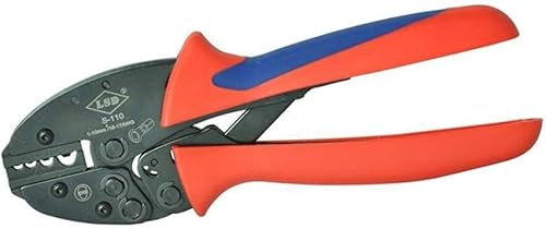 Crimpzange, langlebiges Crimpzangenwerkzeug, Handcrimpwerkzeuge for Crimpen nicht isolierter Kabelschuhe 1–10 mm² 17–6 AWG Ratschenzange Crimper, industrielle Handwerkzeugzange Crimpzange, langlebiges Crimpzangenwerkzeug, Handcrimpwerkzeuge for Crimpen nicht isolierter Kabelschuhe 1–10 mm² 17–6 AWG Ratschenzange Crimper, industrielle Handwerkzeugzange von DPSQQ