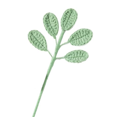 DPSQQ Häkelblumen, gestrickte Blumen, 10 Stück, künstliche handgefertigte Häkelblumen aus Wolle, Hochzeit, Brautstrauß, DIY, Festival, Zuhause, gestrickte Blumen (2)(3) von DPSQQ