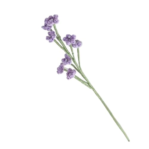 DPSQQ Häkelblumen, gestrickte Blumen, 10 Stück Häkelblumen, künstliche Strickblumen, Hochzeit for handgewebte Blumen, gewebte Blumen, Hakengestrickte Blumen (S2)(S3) von DPSQQ
