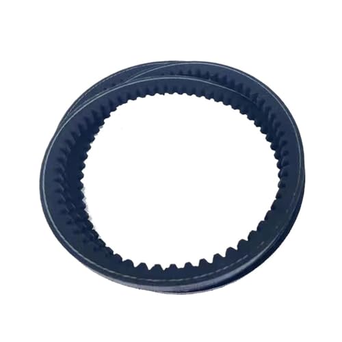 Gummi-Förderband, Zahnförderband Typ AX 13X, Gummimaterial, Breite 13 mm, gezahnter Transport-Keilriemen mit Rohkante, 1 Stück (1854 mm)(1676mm) von DPSQQ