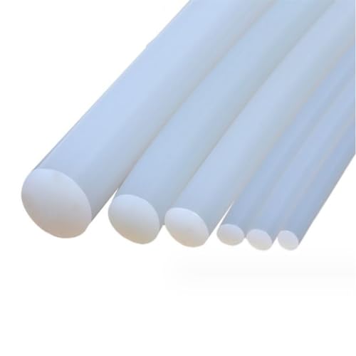 Gummistreifen, 1 m Silikondraht, 2 mm 3 4 5 6 7 8 9 10 11 12 13 14 15 16 18 20 25 wasserdichter Dichtungsstreifen, weißer runder Vollsilikonstreifen, Stück (13 mm)(5mm) von DPSQQ