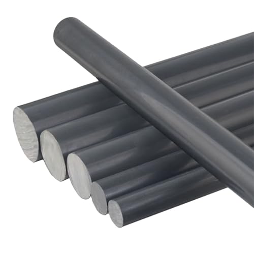 Gummistreifen, schwarzer Kunststoffstab, Durchmesser 8 10 12 15 20 25 30 35 40 45 50 55 65 80 90 95 100 mm, Länge, PVC-Rundstab, technische Werkzeuge, 1 Stück (60 x mm)(70x100mm) von DPSQQ