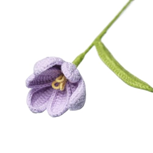 Häkelblumen, gestrickte Blumen, 5 Stück, Strickblumen, Tulpen, Blumenstrauß, Simulationsblume for Hochzeit, Blumenstrauß, handgefertigte Häkelblumen, Geschenkartikel, gestrickte Blumen (Rosa)(Purple) Häkelblumen, gestrickte Blumen, 5 Stück, Strickblumen, Tulpen, Blumenstrauß, Simulationsblume for Hochzeit, Blumenstrauß, handgefertigte Häkelblumen, Geschenkartikel, gestrickte Blumen (Rosa)(Purple) von DPSQQ