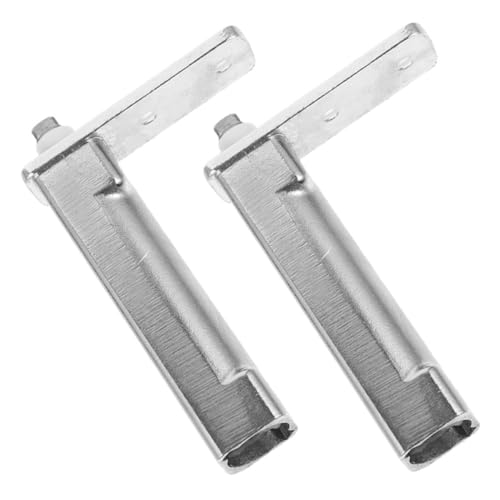 Kühlschranktürscharnier aus Edelstahl, Ersatz, automatischer Türschließer, Griffe gebürstetem Stahl, schnelle Montage von DPSQQ