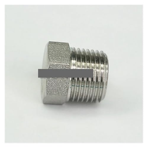 1/2" NPT Male 304 Stainless Steel Hex Head Solid Forged Pipe Fitting Water Gas Oil 3000 PSI 1/2" NPT Male 304 Stainless Steel Hex Head Solid Forged Pipe Fitting Water Gas Oil 3000 PSI von DPURPIWADY
