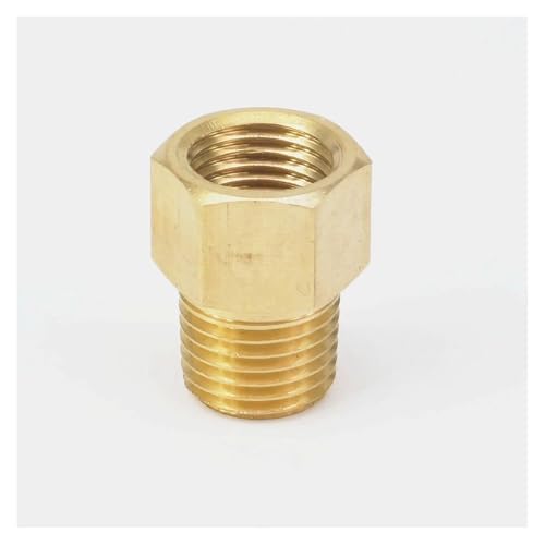1/4" NPT Male x 1/4" BSPP Female Brass Pipe Fitting Connector Adapter For Pressure Gauge Air Gas Fuel Water 1/4" NPT Male x 1/4" BSPP Female Brass Pipe Fitting Connector Adapter For Pressure Gauge Air Gas Fuel Water von DPURPIWADY