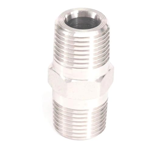 1/8" NPT Male 304 Stainless Steel Hex Nipple Forged Pipe Fitting Water Gas Oil 3000 PSI 1/8" NPT Male 304 Stainless Steel Hex Nipple Forged Pipe Fitting Water Gas Oil 3000 PSI von DPURPIWADY