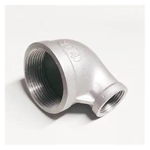 1-1/2" BS To 3/4" BSP Female 304 Stainless Steel Reducing Elbow Connector Pipe Fitting water oil air 1-1/2" BS To 3/4" BSP Female 304 Stainless Steel Reducing Elbow Connector Pipe Fitting water oil air von DPURPIWADY