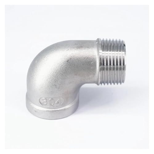 1-1/4" BSP Female to Male Thread 304 Stainless Steel 90 Degree Elbow Connector Pipe Fitting water oil air 1-1/4" BSP Female to Male Thread 304 Stainless Steel 90 Degree Elbow Connector Pipe Fitting water oil air von DPURPIWADY