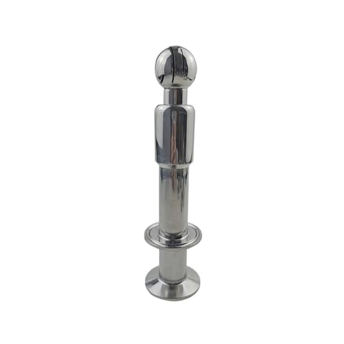 1.5" Tri Clamp to 1.5" Tri Clamp Tank Rotating CIP Spray Ball Tri Compatible Cleaning Ball,SS304 Stainless Steel 1.5" Tri Clamp to 1.5" Tri Clamp Tank Rotating CIP Spray Ball Tri Compatible Cleaning Ball,SS304 Stainless Steel von DPURPIWADY