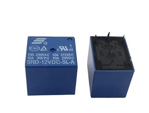 10pcs, SRD-12VDC-SL-A 12VDC SRD-12VDC-SL-A-12VDC SRD-12VDC-SL SRD-12VDC 12VDC DC12V 12V DIP4 von DPURPIWADY