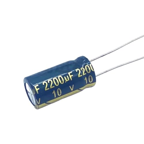 10pcs 10V 2200UF high frequency aluminum electrolytic capacitor 10 * 20mm von DPURPIWADY