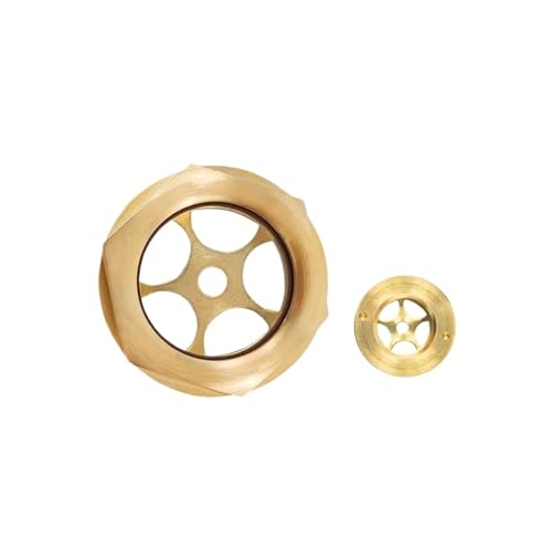 1PC M22x1.5 Metric Male Thread Brass Oil Level Sight Glass Window von DPURPIWADY