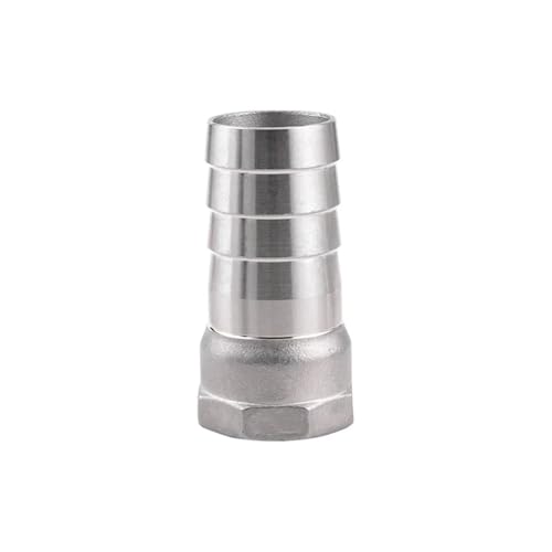 1PCS 304 Stainless Steel 1/4" BSP Female x 6mm Hosetail Connector 1PCS 304 Stainless Steel 1/4" BSP Female x 6mm Hosetail Connector von DPURPIWADY