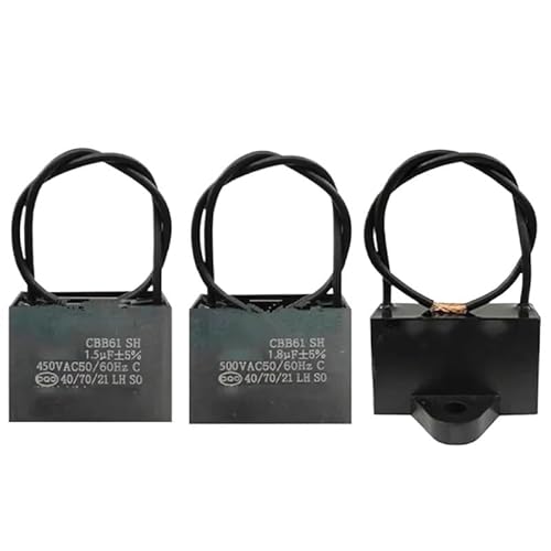 2PCS CBB61 fan start capacitor Range hood ceiling fan 8UF 450V 2PCS CBB61 fan start capacitor Range hood ceiling fan 8UF 450V von DPURPIWADY