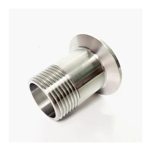 3/8" BSPT Male x 1.5" Tri Clamp SUS 304 Stainless Steel Coupler Fitting Homebrew Beer von DPURPIWADY