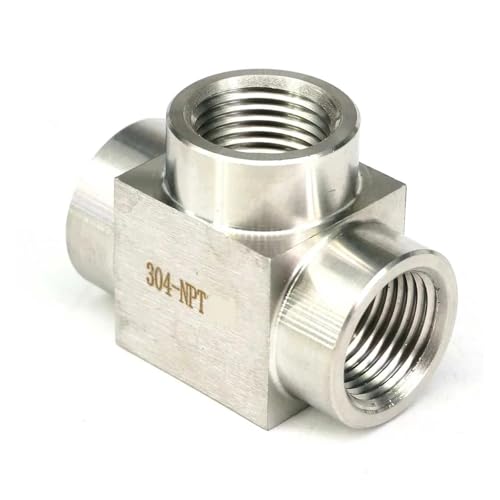 3/8" NPT Female Pressure 3500psi 304 Stainless Steel Tee 3 Way Pipe Fitting Water Gas Oil 3/8" NPT Female Pressure 3500psi 304 Stainless Steel Tee 3 Way Pipe Fitting Water Gas Oil von DPURPIWADY