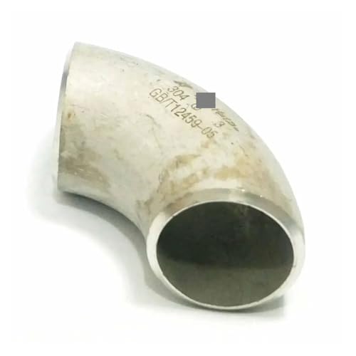 42mm O/D 304 Stainless Steel 90 Degree Elbow Butt Welded Pipe Fitting Water gas Oil von DPURPIWADY