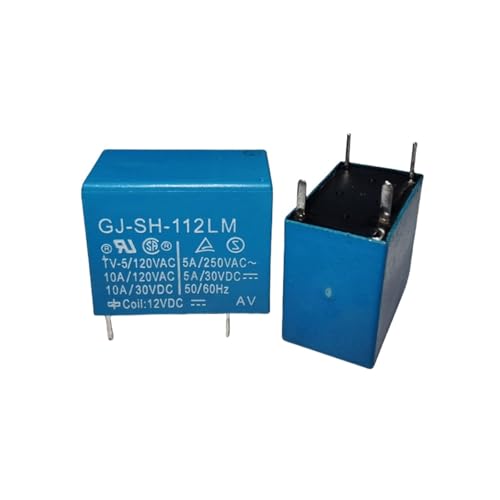 5PCS 4PIN GJ-SH-112LM 10A RELAY 5PCS 4PIN GJ-SH-112LM 10A RELAY von DPURPIWADY