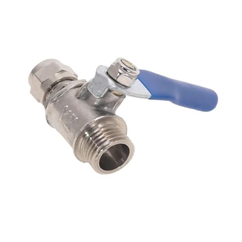 Copper Flow Control Ball Valve 1/4'' To 6mm Tube Pipe Joint Copper Flow Control Ball Valve 1/4'' To 6mm Tube Pipe Joint von DPURPIWADY
