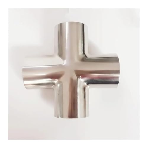DIN DN20 22mm Pipe OD Butt Welding Cross 4 Ways Splitter SUS 304 Stainless Steel Fitting Spliter Homebrew Beer Wine von DPURPIWADY