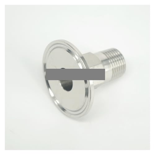 Hex Nut 1/2" Male x 1.5" Tri Clamp 304 Stainless Steel Ferrule Clamp Pipe Fitting Connector von DPURPIWADY