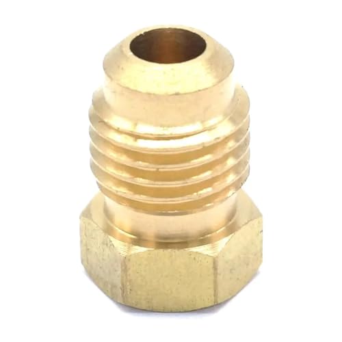 SAE Thread 7/16"-20 UNF Fit Tube OD 1/4" End Brass SAE 45 Degree Pipe Fitting Adapter SAE Thread 7/16"-20 UNF Fit Tube OD 1/4" End Brass SAE 45 Degree Pipe Fitting Adapter von DPURPIWADY
