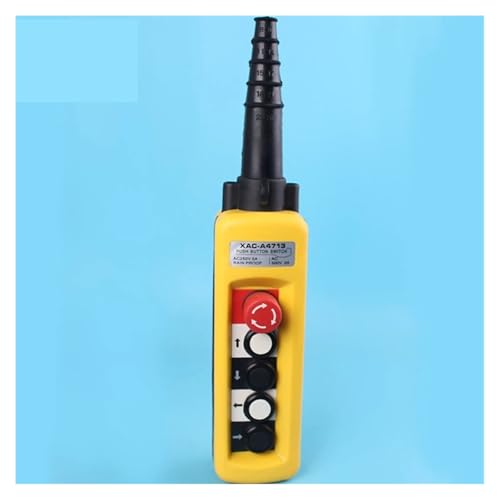 XAC-A4713 Motor-driven Gourd Lifting Button Control Switch Single Speed Crane Driving Remote Control Handle Rain-proof Type XAC-A4713 Motor-driven Gourd Lifting Button Control Switch Single Speed Crane Driving Remote Control Handle Rain-proof Type von DPURPIWADY