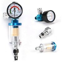 1/4" Mini-Luftdruckregler, Sprühmessgerät mit Inline-Wasserfilter 1/4" Mini-Luftdruckregler, Sprühmessgerät mit Inline-Wasserfilter von DPZO