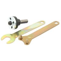 10 mm 3/8 Zoll Bohrfutteradapter, Winkelschleifer-Scheibenhalter, 2 Sätze 3-in-1-Schraubenschlüssel von DPZO