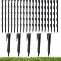 100 Begrenzungsdrahtheringe, Mähroboter-Haken, Begrenzungsdraht-Erdnägel, Kabelhalter, kompatibel mit Worx, Husqvarna und Gardena 100 Begrenzungsdrahtheringe, Mähroboter-Haken, Begrenzungsdraht-Erdnägel, Kabelhalter, kompatibel mit Worx, Husqvarna und Gardena von DPZO