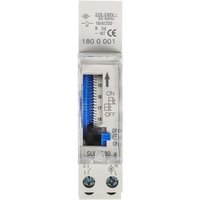 【110V-220V, 15 Min. Einstellzeit】24-Stunden Mechanischer Timer – SUL180A Zeitschaltuhr mit Schraubmontage für Haushalt & Gewerbe – Einfach zu von DPZO