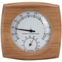 2-In-1Sauna Temperatur Zedernholz Thermometer Hygrometer Thermo-Hygrometer Sauna Zubehör von DPZO