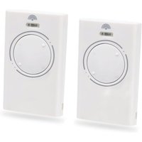 2 Stück 868 MHz Garagentor-Fernbedienungssender, 2-Kanal-Tor-Fernbedienung, kompatibel mit XT4 868 SLH LR, XT4 868 SLH, XT2 868 SLH LR, XT2 868 SLH von DPZO