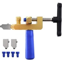 2-in-1 Profi-Fliesenschneider, manuell, Multifunktionswerkzeug für Glas und Keramik von DPZO