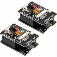Dpzo - 2 stücke ESP32-CAM-MB ESP32 Dual-Core Drahtlose Bluetooth WiFi Entwicklung Boards mit tf Karte Modul 2640 Kamera Dpzo - 2 stücke ESP32-CAM-MB ESP32 Dual-Core Drahtlose Bluetooth WiFi Entwicklung Boards mit tf Karte Modul 2640 Kamera von DPZO