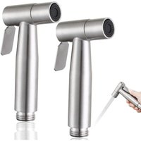 2-teiliges Bidet-Sprühgerät, Handbrause für die Toilette, Bidet-Sprühgerät-Set aus Edelstahl, Sprühgeräte für die persönliche Hygiene und die Toilette 2-teiliges Bidet-Sprühgerät, Handbrause für die Toilette, Bidet-Sprühgerät-Set aus Edelstahl, Sprühgeräte für die persönliche Hygiene und die Toilette von DPZO