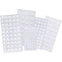214 Stück transparente Klebefüße, Möbelschutz aus Gummi, selbstklebende Pads 214 Stück transparente Klebefüße, Möbelschutz aus Gummi, selbstklebende Pads von DPZO