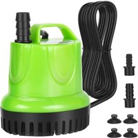 25W Tauchpumpe 1200L/H Ultra-Leise - Brunnenschale Pumpe mit Trockenlaufschutz für Aquarium, Teich, Zimmerbrunnen, Hydrokultur - Wasserkreislauf Pumpe 25W Tauchpumpe 1200L/H Ultra-Leise - Brunnenschale Pumpe mit Trockenlaufschutz für Aquarium, Teich, Zimmerbrunnen, Hydrokultur - Wasserkreislauf Pumpe von DPZO