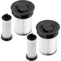 2er-Pack Filter für Miele Triflex HX1 Cats & Dogs 3-in-1 Design HX2 Akku-Staubsauger, Ersatzteil-INHHUB von DPZO