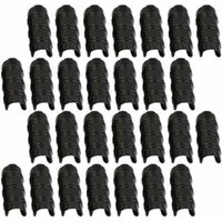 30 Stück 32 mm Gewächshaus-Clips, Rohrclips zur Befestigung von Abdeckungen an Gartengewächshäusern, Folien, Pflanzen, INHHUB von DPZO