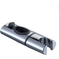 ABS Chrom Duschkopfhalter Duschhalterung Clip auf Duschstange Handbrausehalter 360° Drehbar für Badezimmer Oval,S ABS Chrom Duschkopfhalter Duschhalterung Clip auf Duschstange Handbrausehalter 360° Drehbar für Badezimmer Oval,S von DPZO