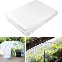 Bâche Protection Serre en Polyéthylène Transparent Extra Épais, Robustes Gewächshaus Folie für Garten Pflanzen, Witterungsbeständige Abdeckung für Bâche Protection Serre en Polyéthylène Transparent Extra Épais, Robustes Gewächshaus Folie für Garten Pflanzen, Witterungsbeständige Abdeckung für von DPZO