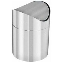 Badezimmer-Mülleimer aus Edelstahl, Silber - INHHUB von DPZO