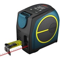 Digitaler Laser-Entfernungsmesser mit LCD-Hintergrundbeleuchtung, Laser-Maßband zum Messen genauer Entfernungen von DPZO
